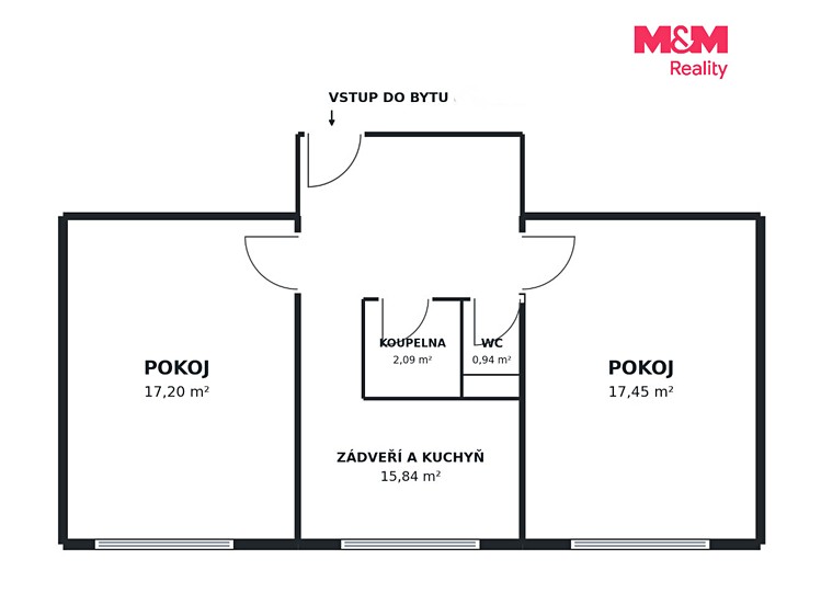 Квартира 2+1 на продаж, 53 м² (12 з 16)