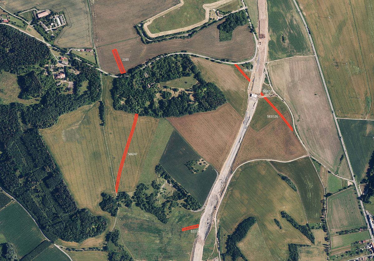 Prodej pole 11966 m², Krčmaň – fotka 1 z 3