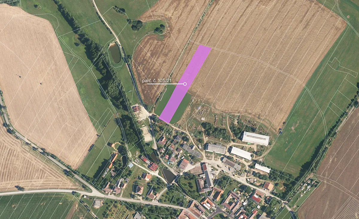 Prodej komerčního pozemku 5483 m²