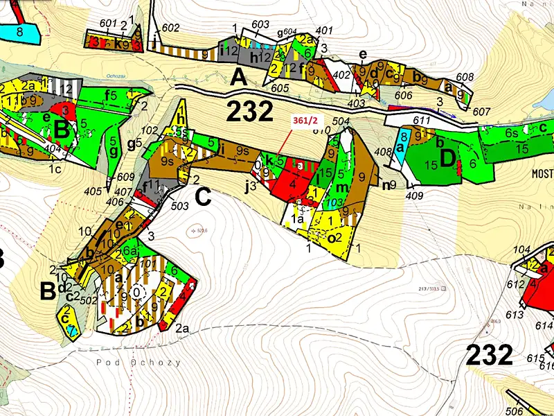 Dražba lesa 927 m², Velké Meziříčí – náhled fotky 3