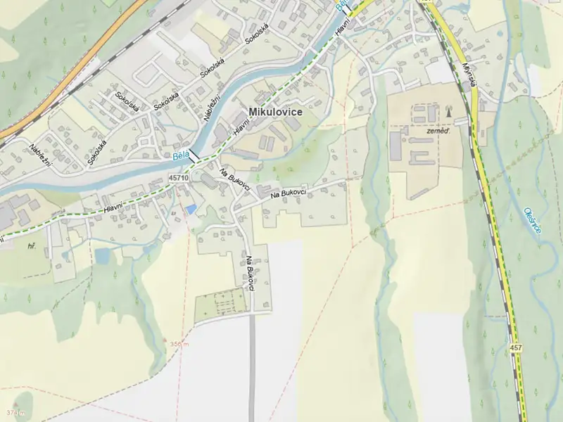Prodej stavebního pozemku 504 m², Mikulovice – náhled fotky 3