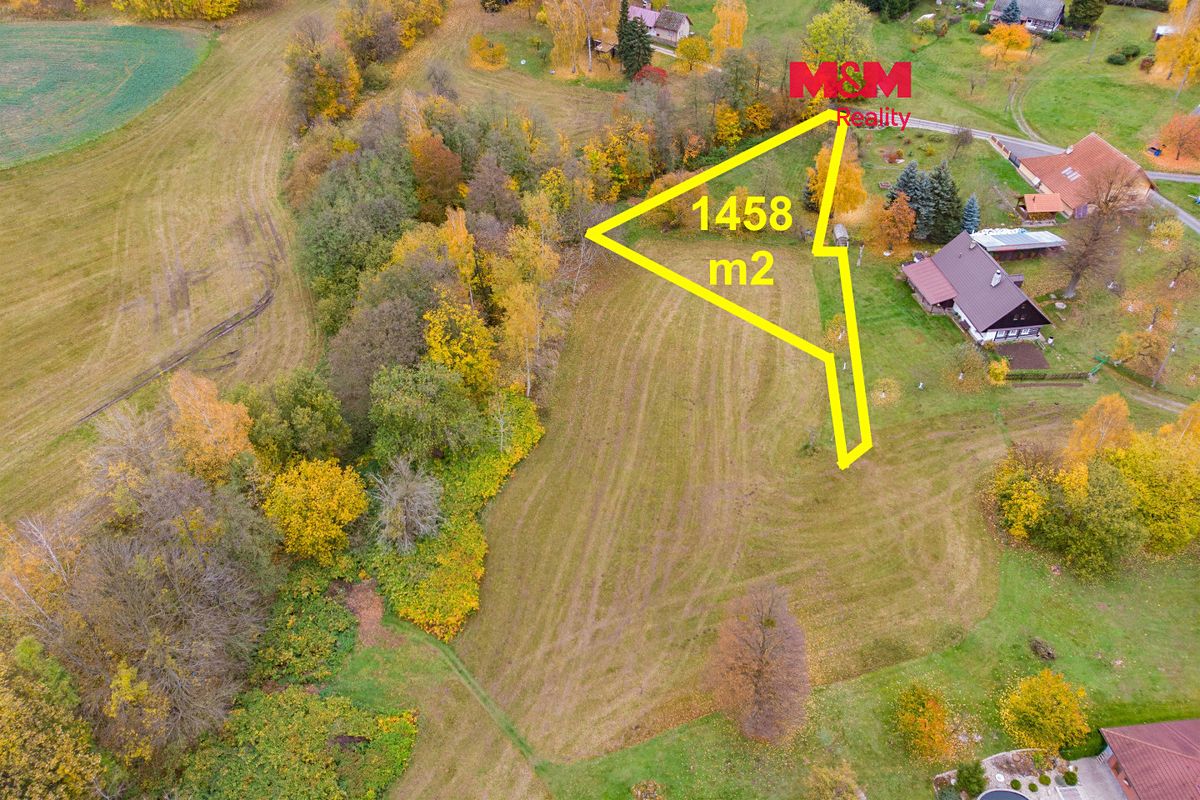 Prodej louky 1458 m², Liberk – fotka 1 z 3