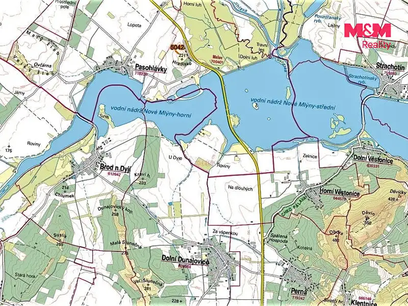 Prodej pole 650 m², Pasohlávky – náhled fotky 3