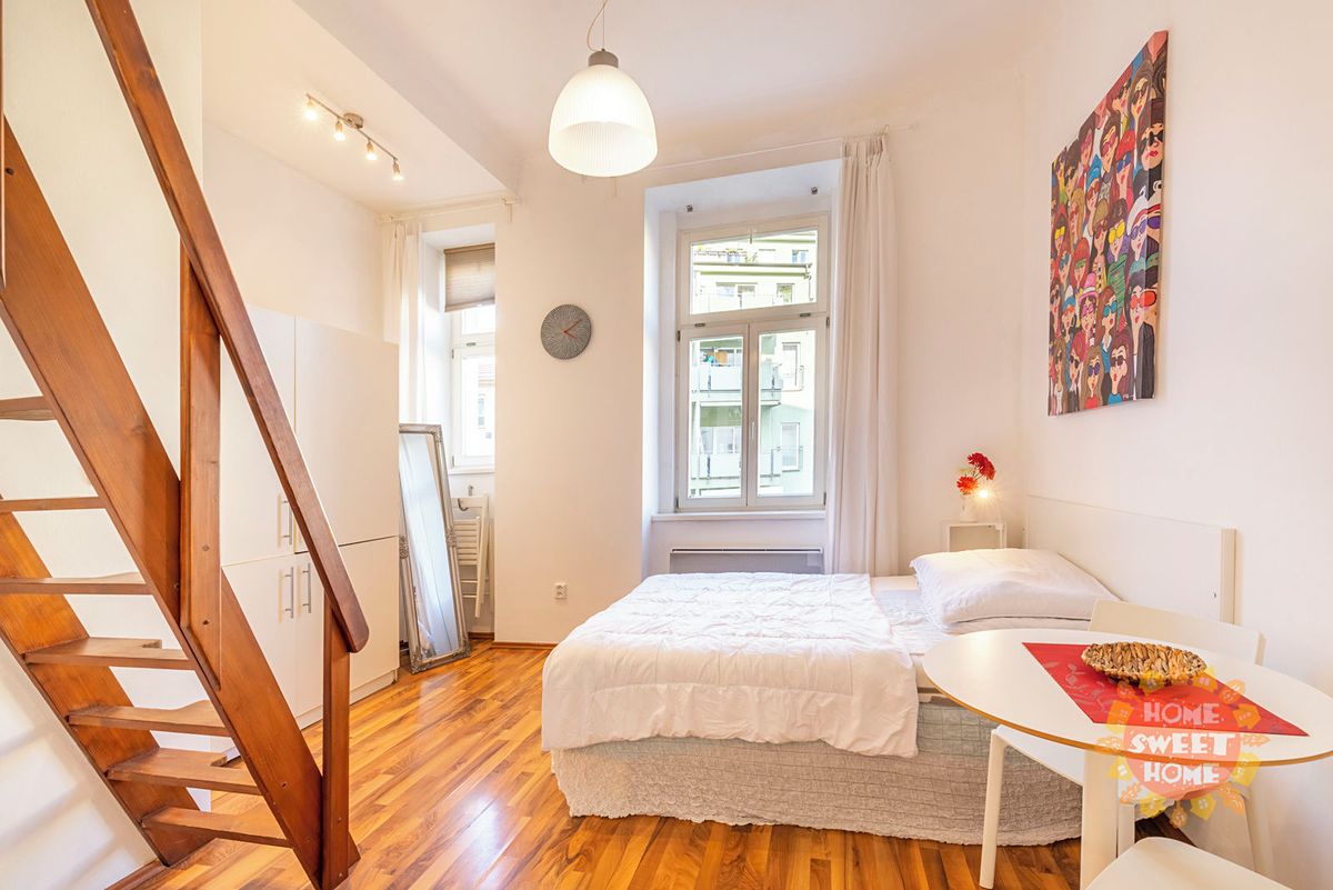 Pronájem bytu 1+kk 20 m², Praha – fotka 1 z 3