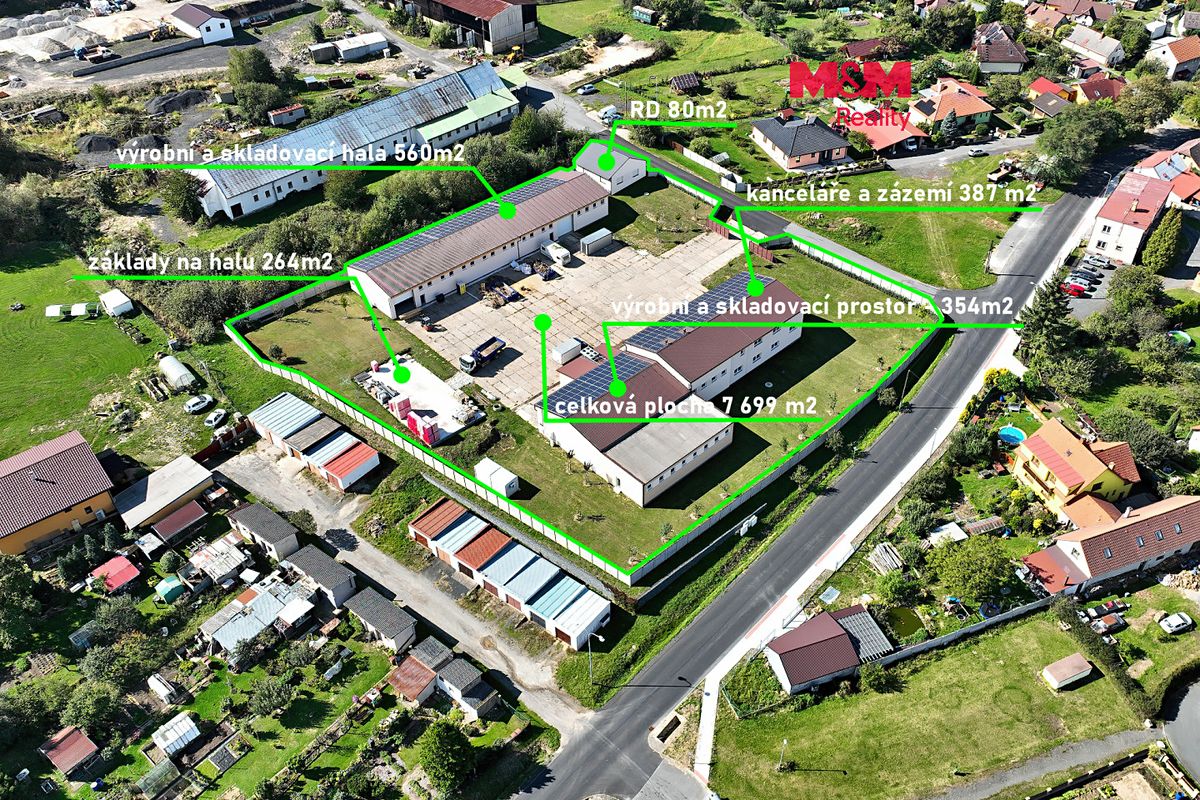Prodej obchodního prostoru 1381 m², Zbraslavice – fotka 1 z 3