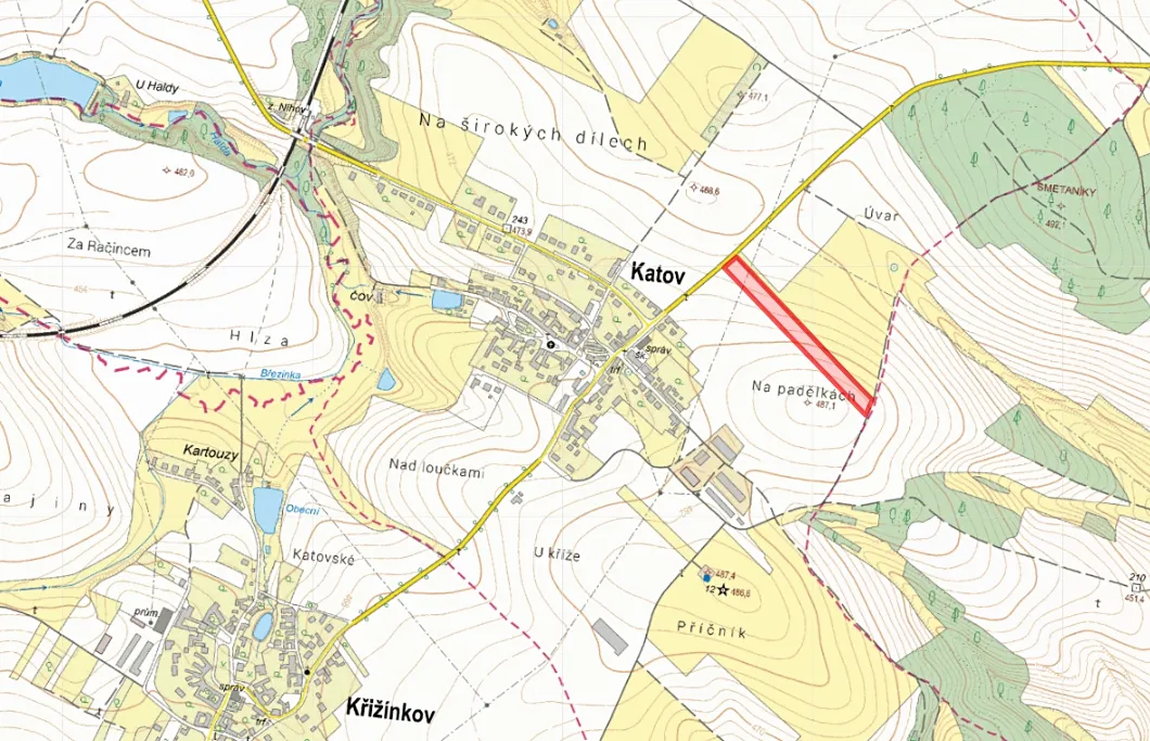 Prodej pole 13880 m²