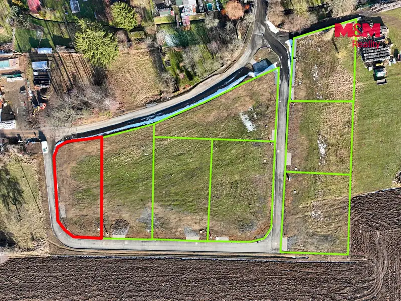 Prodej stavebního pozemku 738 m², Nová Ves u Chotěboře – náhled fotky 2