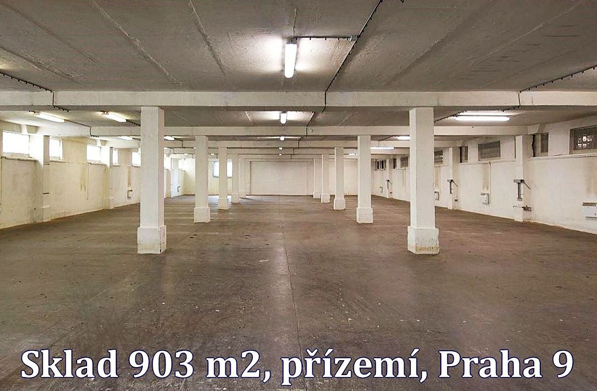 Pronájem skladového prostoru 903 m², Praha – fotka 1 z 3