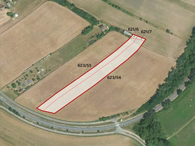 Prodej stavebního pozemku 5369 m², Zruč nad Sázavou – náhled fotky 1