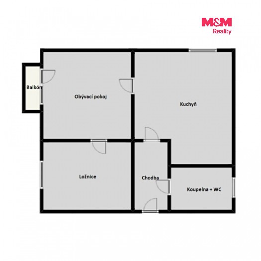 Квартира 2+1 на продаж, 47 м² (23 з 25)