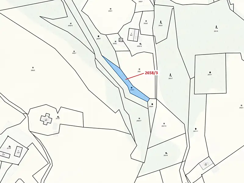 Dražba pozemku 673 m², Valašská Bystřice – náhled fotky 3