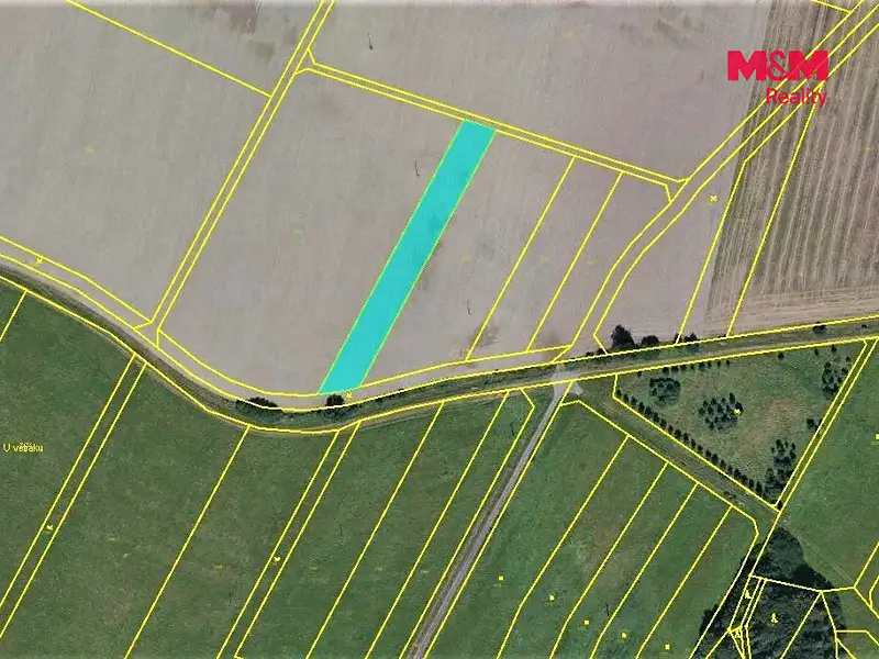 Prodej pole 1503 m², Brodek u Konice – náhled fotky 3