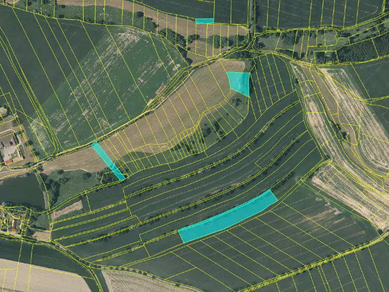 Prodej pole 19587 m², Miličín – náhled fotky 2