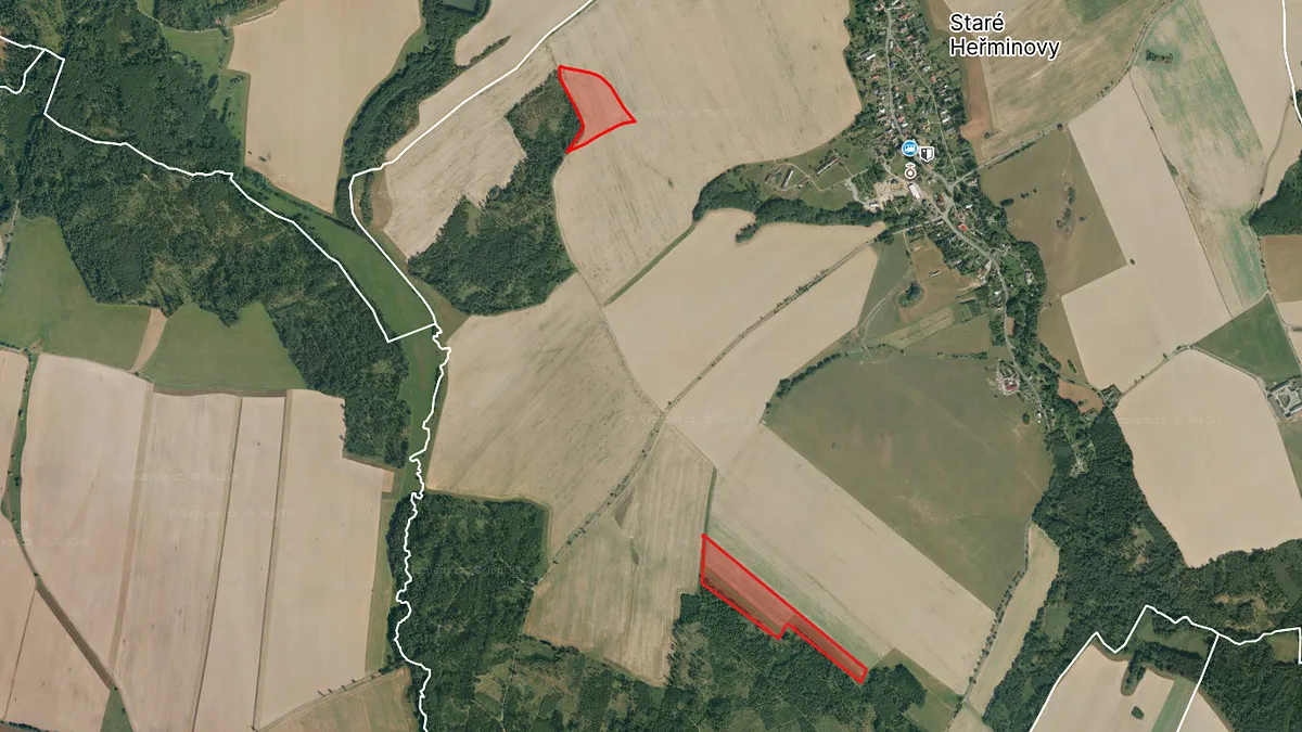 Prodej pole 93574 m²