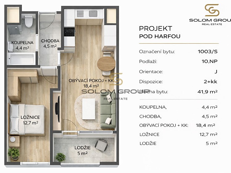 Prodej bytu 2+kk, 47 m² (25 z 25)