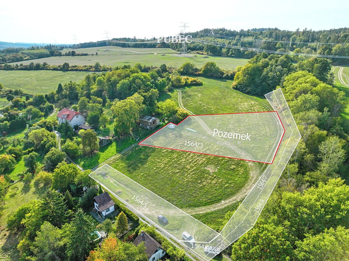 Prodej stavebního pozemku 2197 m² – fotografie 3