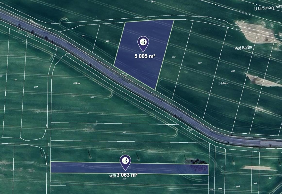 Prodej pole 9848 m², Konice – fotka 1 z 3