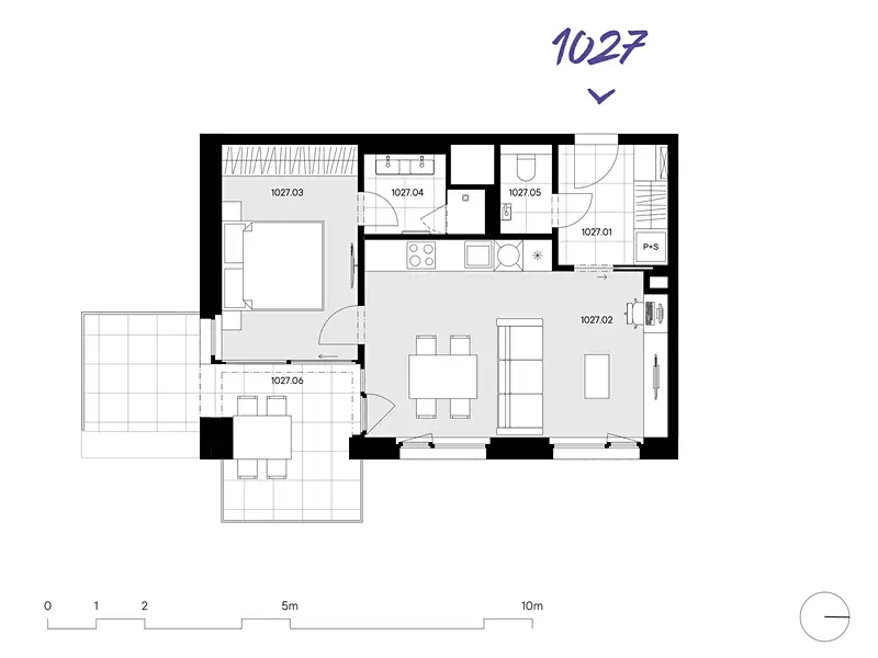 Prodej bytu 2+kk 47 m², Praha – náhled fotky 2