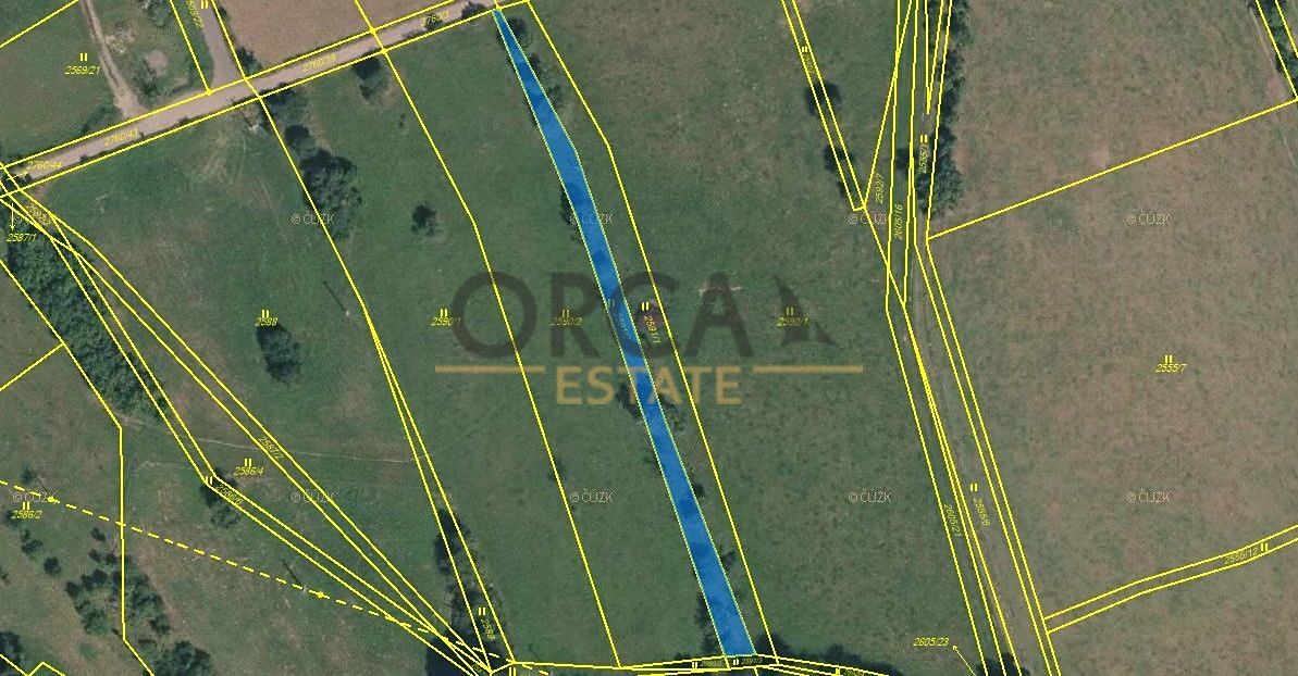 Prodej louky 839 m², Březnice – fotka 1 z 3