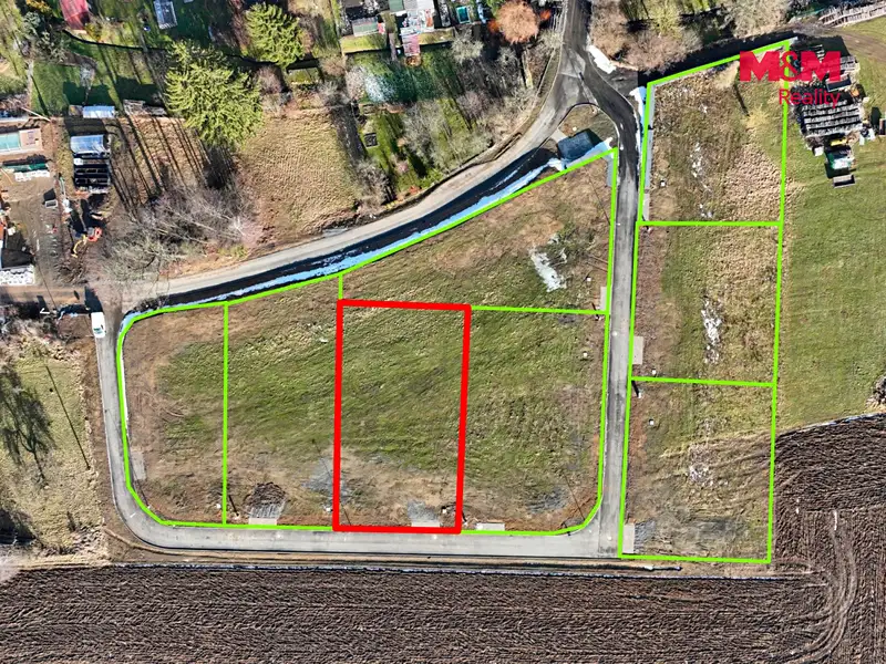 Prodej stavebního pozemku 802 m², Nová Ves u Chotěboře – náhled fotky 2