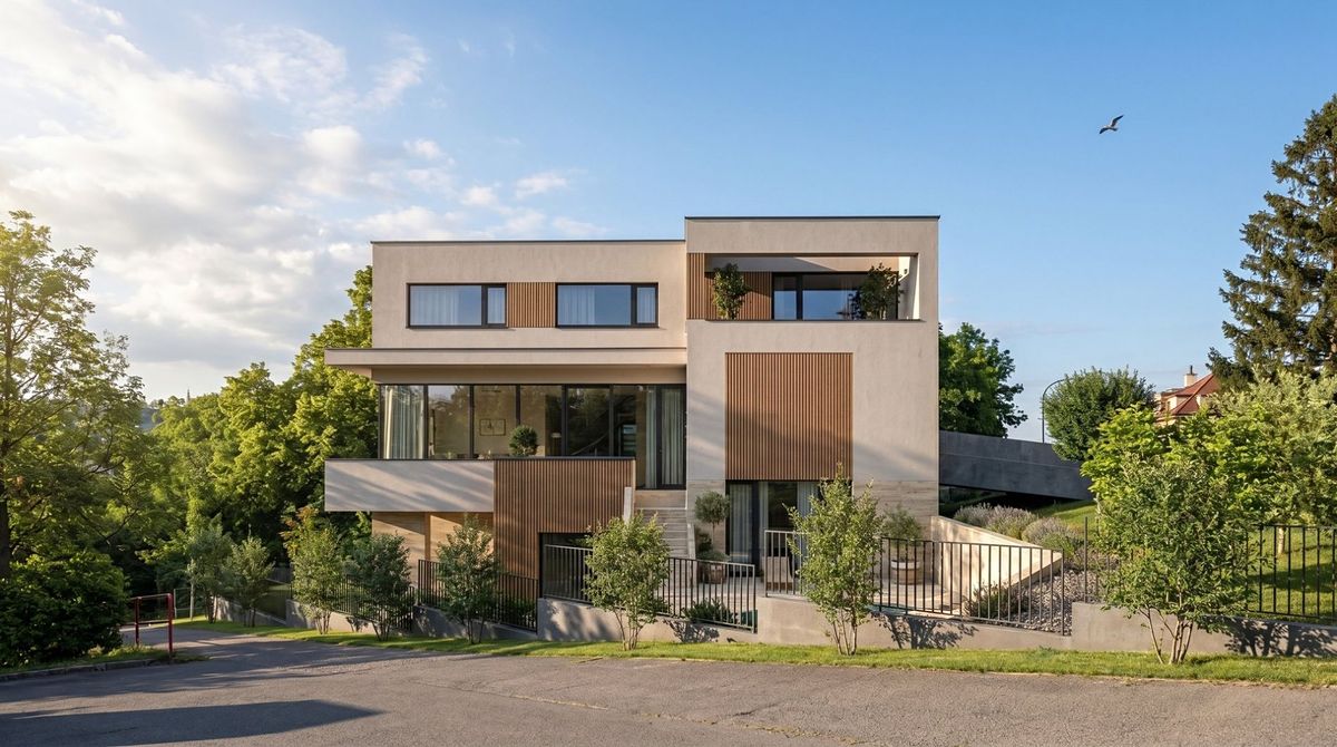 Prodej stavebního pozemku 882 m², Praha – fotka 1 z 3