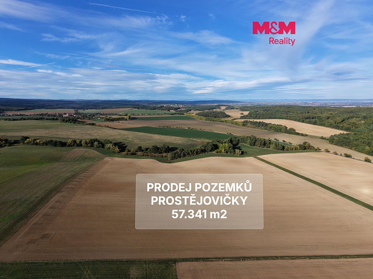 Prodej pole 57341 m², Prostějovičky – fotka 1 z 3