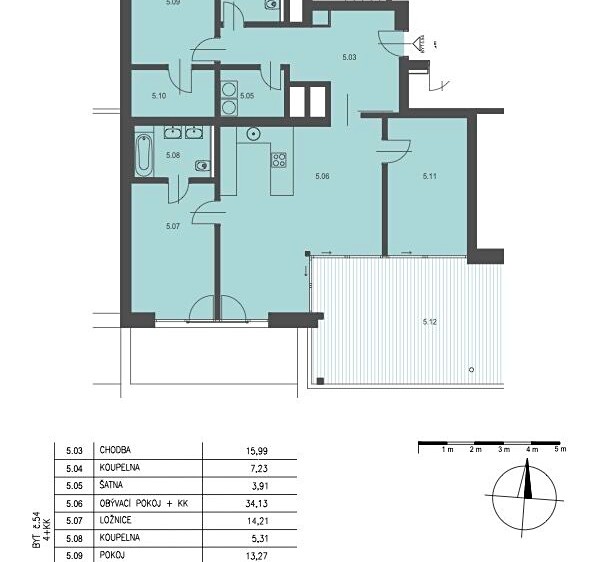 Prodej bytu 4+kk, 120 m² (6 z 6)