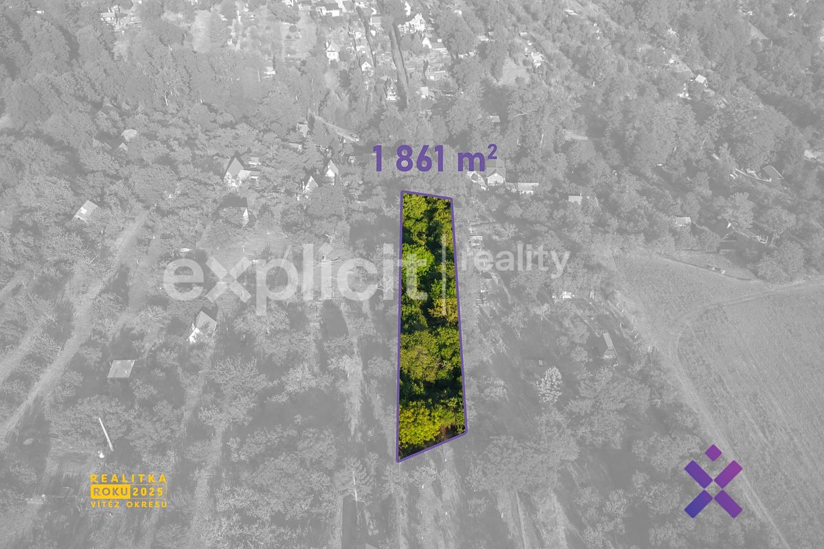 Prodej zahrady 1861 m², Uherský Brod – fotka 1 z 3
