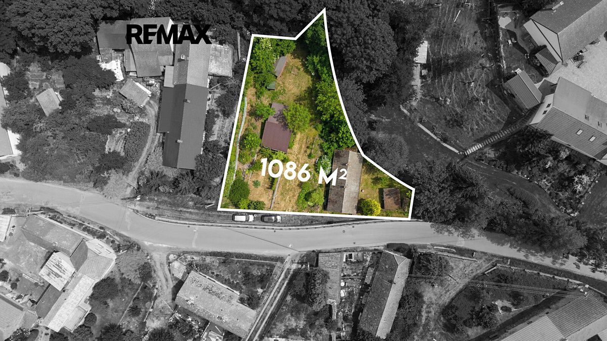 Prodej stavebního pozemku 1086 m², Malešov – fotka 1 z 3