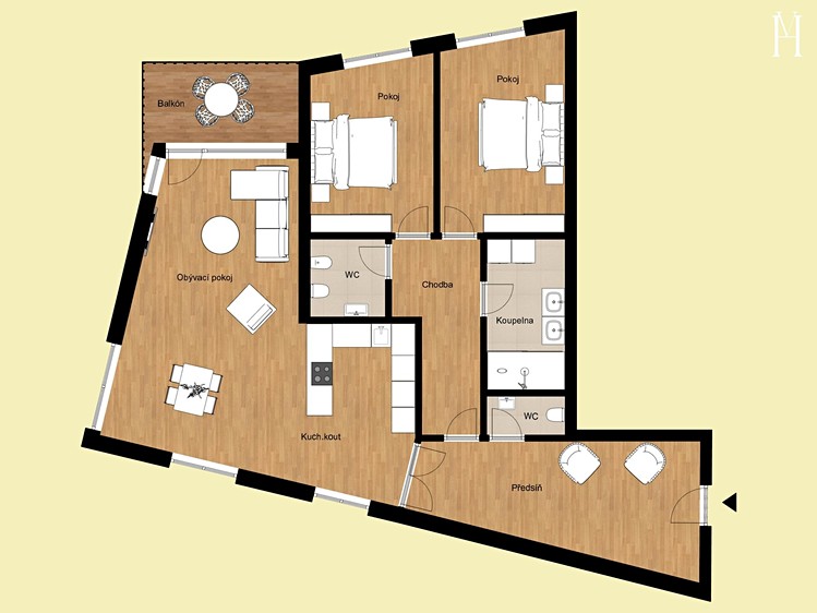 Квартира 3+kk на продаж, 120 м² (85 з 87)