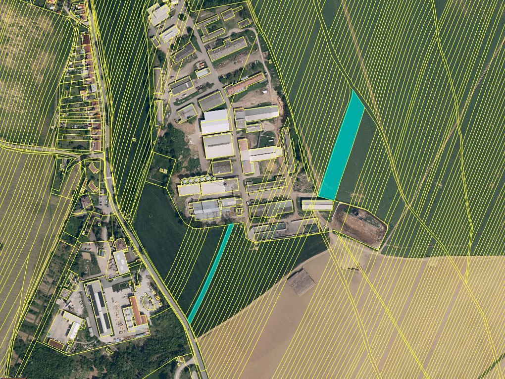 Dražba pozemku 6178 m², Kunovice – fotka 1 z 3