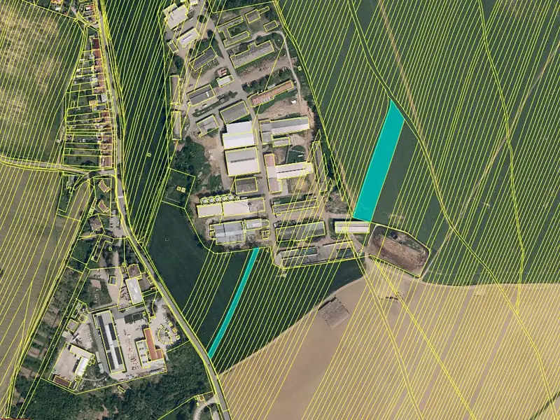 Dražba pozemku 6178 m², Kunovice – náhled fotky 1