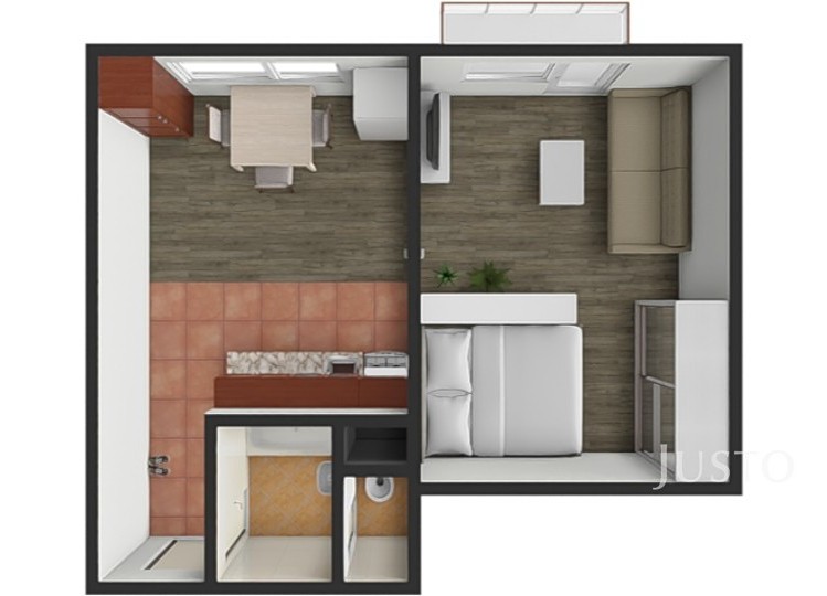 Prodej bytu 1+1, 36 m² (3 z 13)