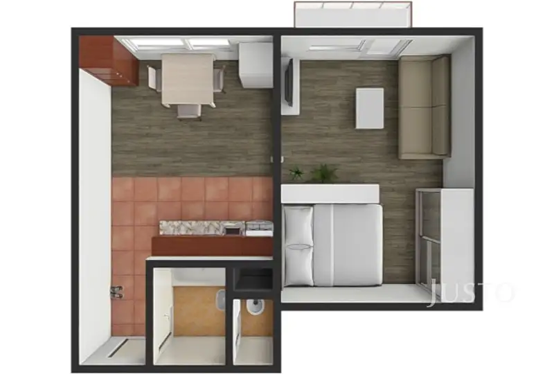 Prodej bytu 1+1 36 m², Písek – náhled fotky 3