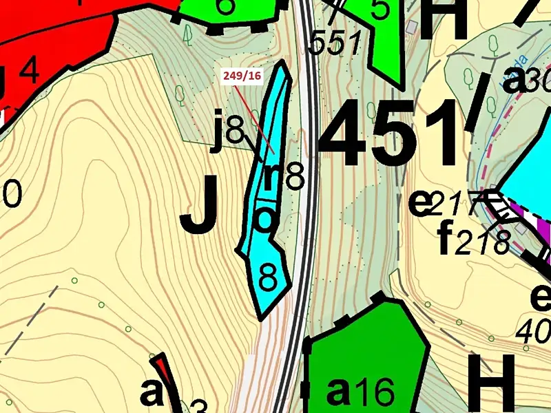 Dražba lesa 802 m², Lubné – náhled fotky 3