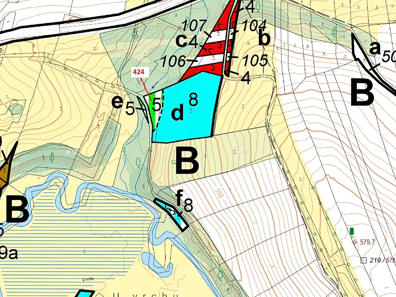 Dražba lesa 967 m², Strmilov – náhled fotky 3