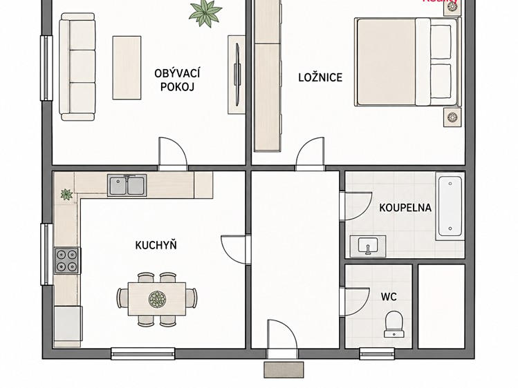 Wohnung 2+1 zur Miete, 72 m² (3 von 11)