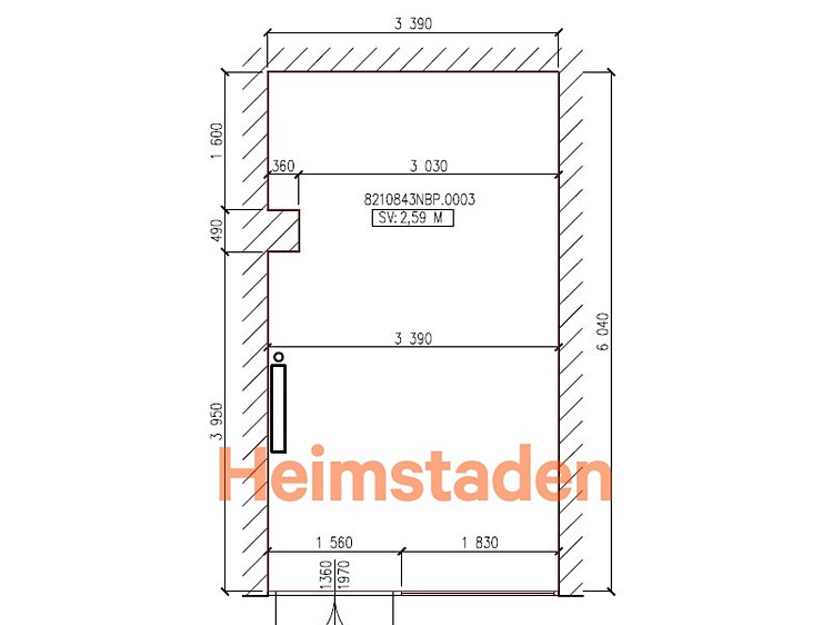 Pronájem komerčního prostoru, 20 m² (9 z 9)