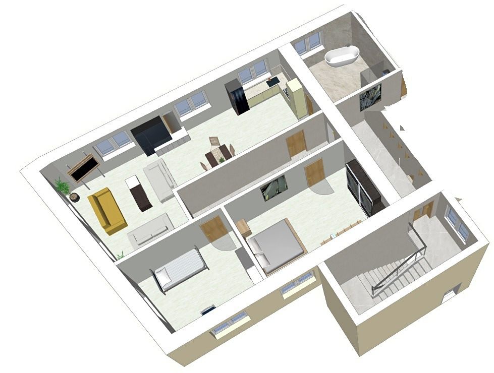 Pronájem bytu 3+kk 120 m² – fotografie 5