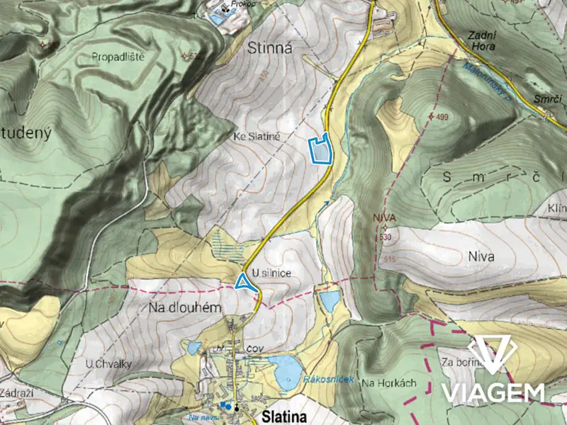 Prodej pole 13552 m², Březina – náhled fotky 3