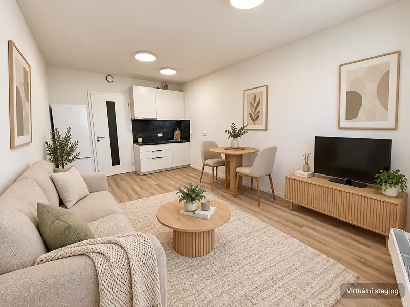 Pronájem bytu 1+kk 28 m², Praha – náhled fotky 3