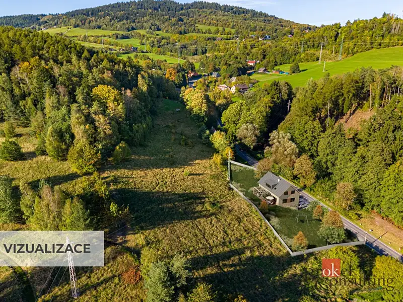 Prodej stavebního pozemku 3543 m², Hodkovice nad Mohelkou – náhled fotky 1