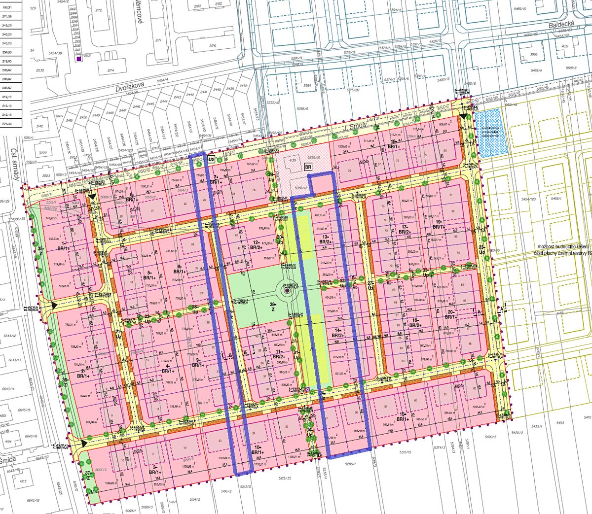 Prodej stavebního pozemku 21580 m²