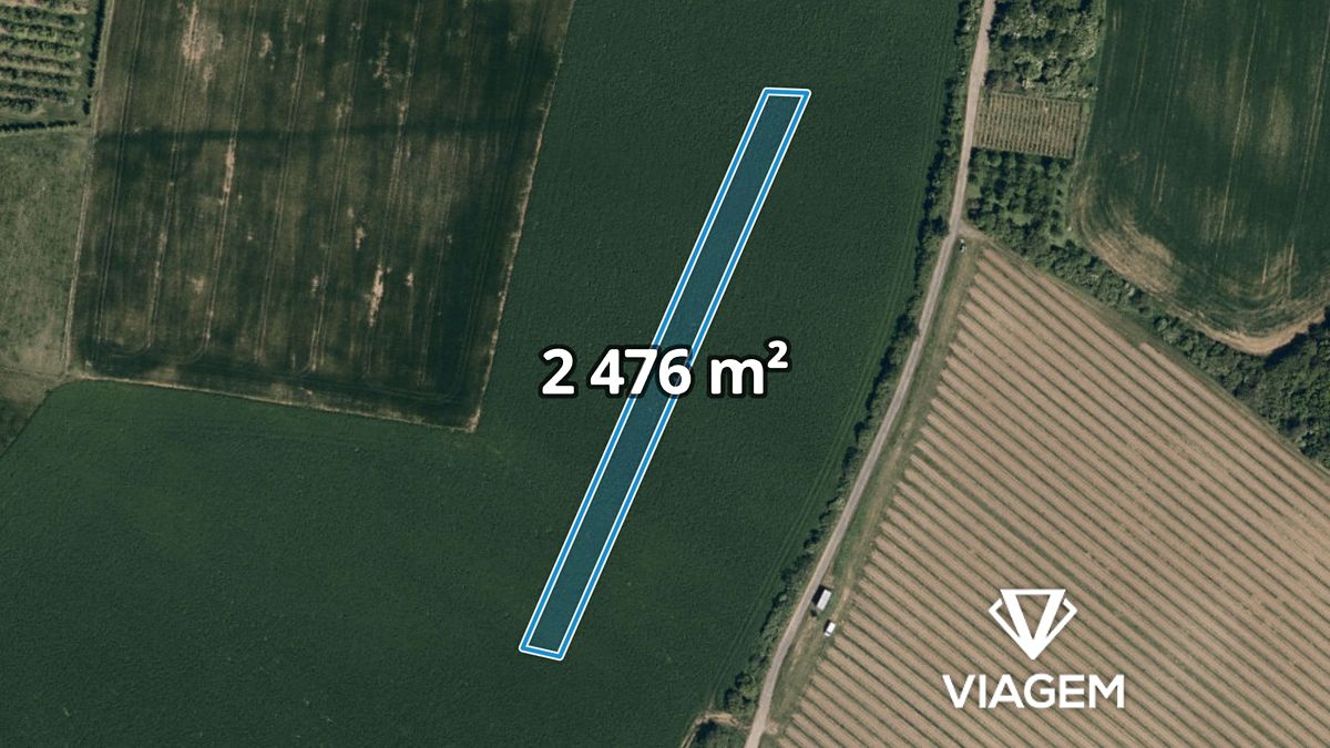 Prodej pole 2476 m², Tučapy – fotka 1 z 3