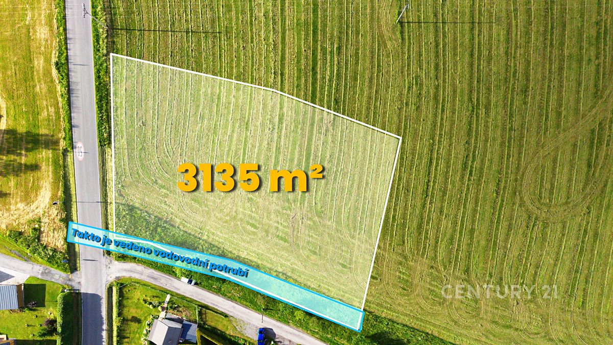 Prodej stavebního pozemku 3135 m², Dolní Moravice – fotka 1 z 3