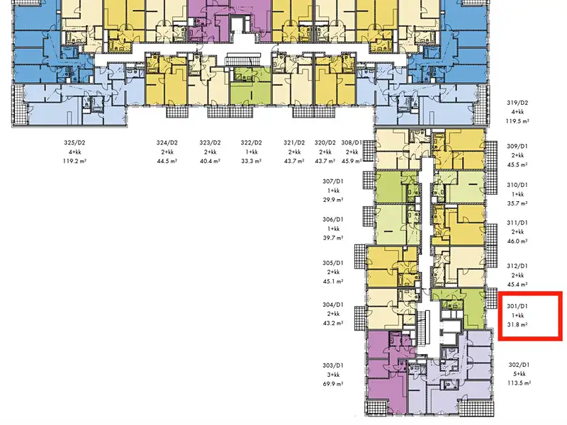 Prodej bytu 1+kk 31 m², Praha – náhled fotky 3