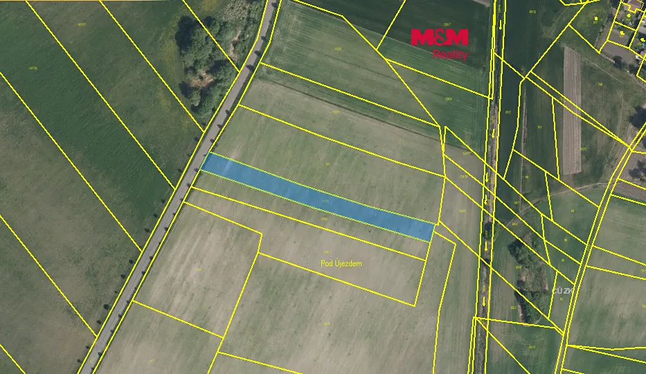 Prodej pole 2338 m²