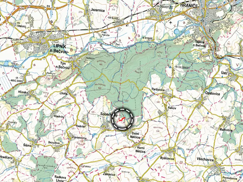 Prodej pole 3700 m², Týn nad Bečvou – náhled fotky 3