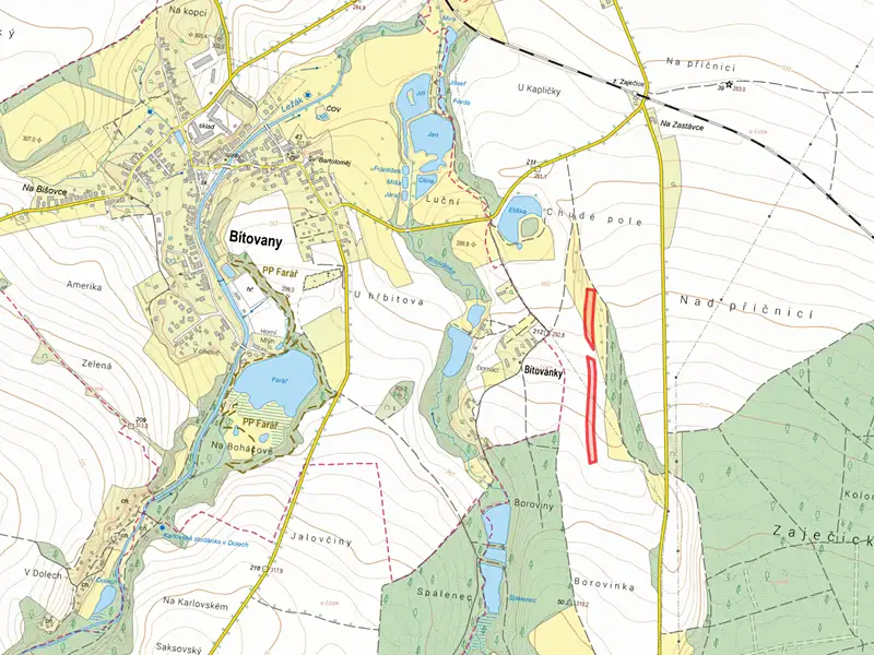 Prodej pole 10778 m², Zaječice – náhled fotky 2