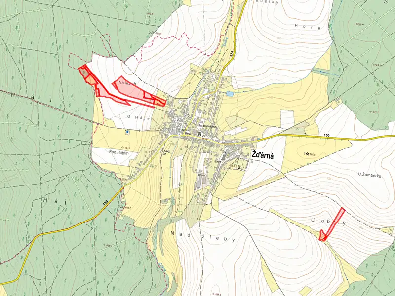 Prodej pole 29881 m², Žďárná – náhled fotky 3